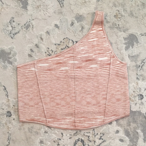 By Anthropologie One-Shoulder Sweater Top Size 1x - Picture 2 of 8